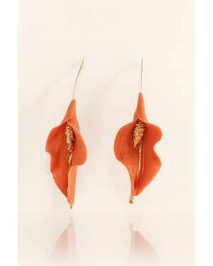 Pendientes Cala Flame (Naranja) · ALMALAU