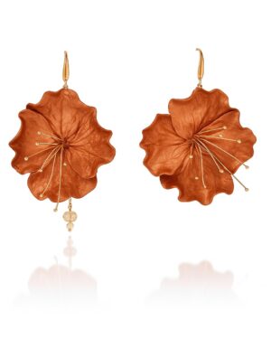 Pendientes Capparis Cobre · ALMALAU